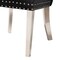 Baxton Studio Honora Contemporary Glam and Luxe Black Velvet Fabric and Silver Metal 2Piece Dining Chair Set 221-2PC-12909-ZORO - alternate 2